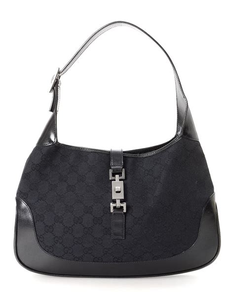 sac gucci noir vintage|vintage Gucci handbags.